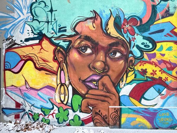 Untitled by Jimmy Baptiste - Mural in Centretown, Ontario