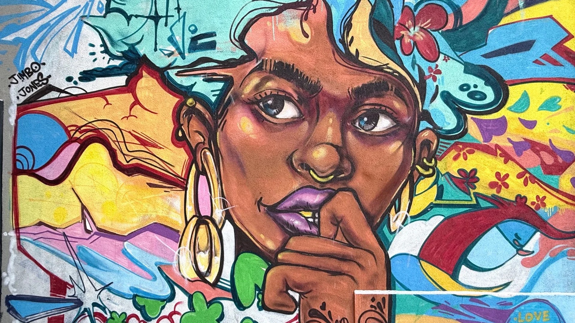 Untitled by Jimmy Baptiste - Mural in Centretown, Ontario