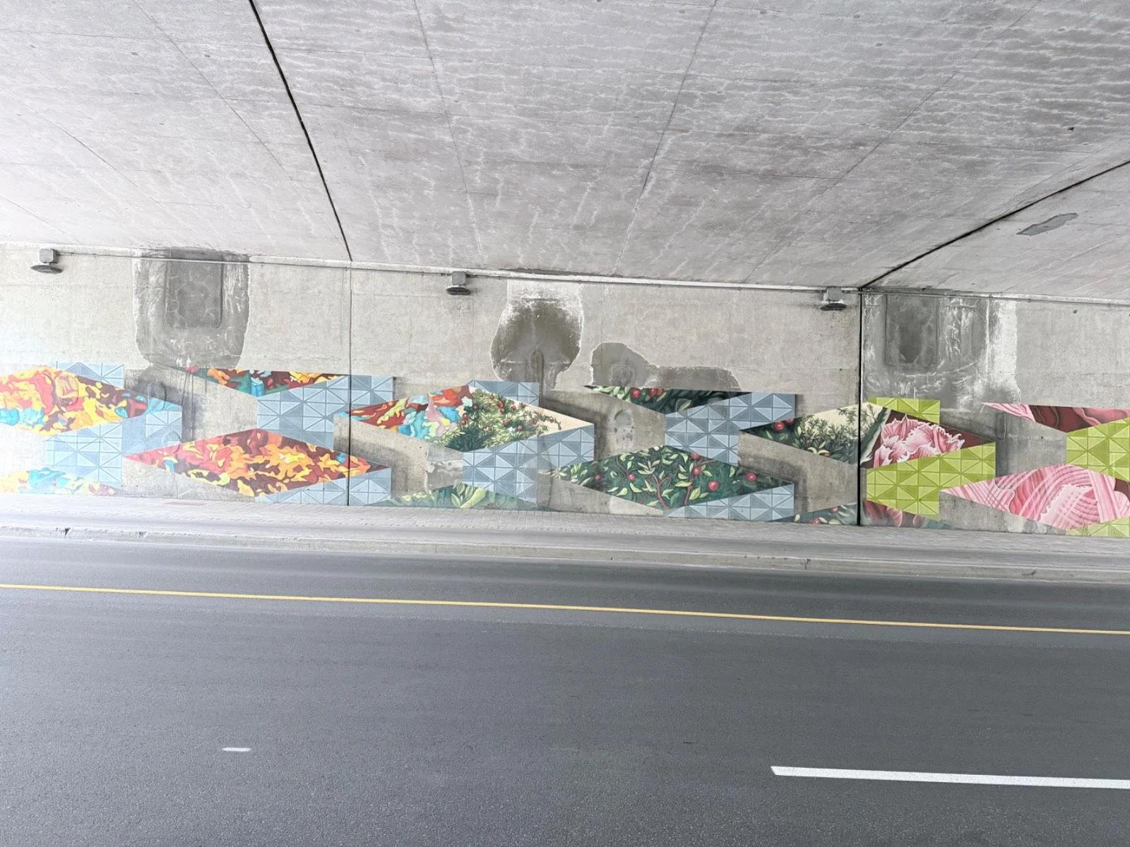 Street art mural in Old Ottawa East, Ottawa - Urban art photography