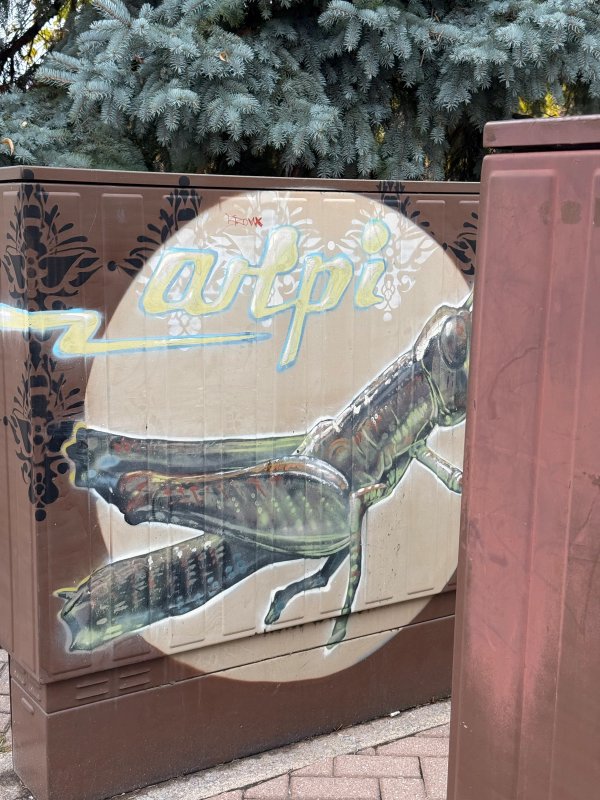 Unknown street art mural photo 1