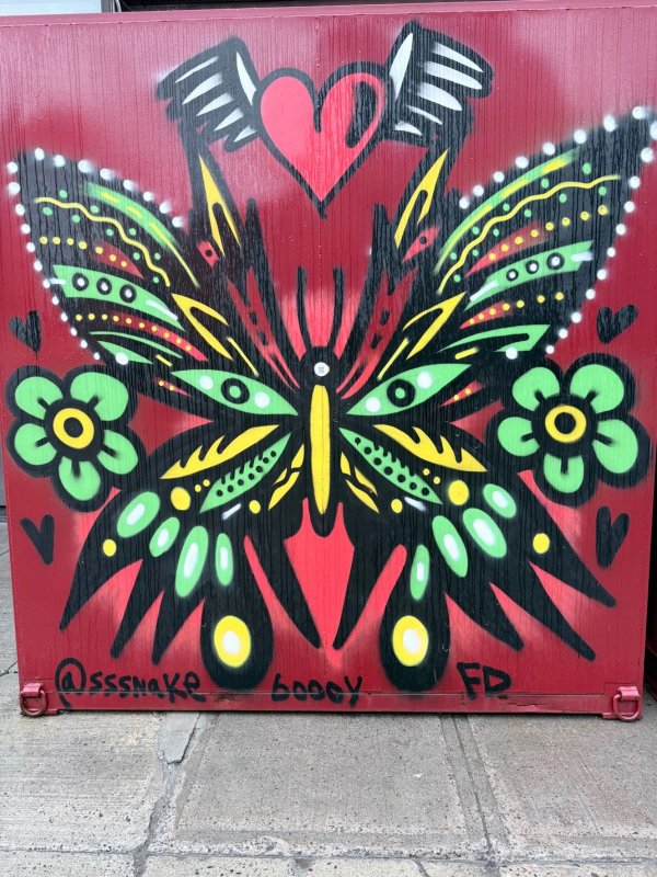 Urban street art in Byward Market, Ottawa - Mural photography by sssnakeboooy