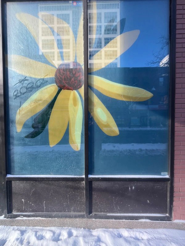 Untitled by Emilie Darlington - Mural in Centretown, Ontario