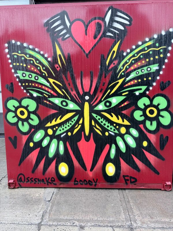 Urban street art in Byward Market, Ottawa - Mural photography by sssnakeboooy