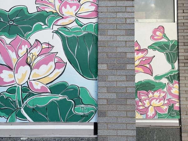 Manphong Supermarket - Mural in Centretown (Chinatown), Ontario