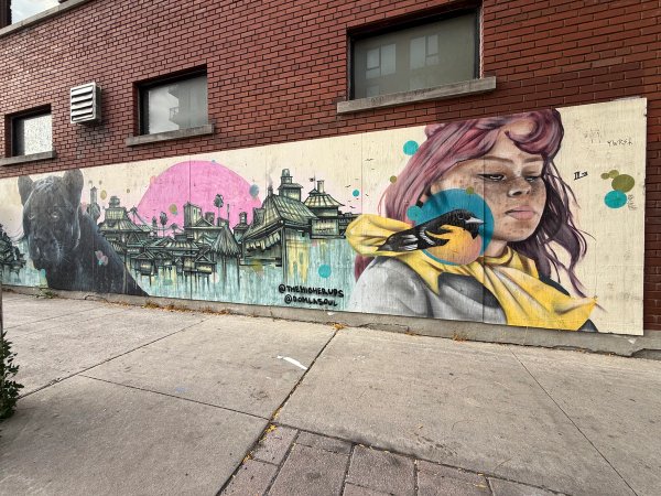 A Walk to the Jungle street art mural photo 1