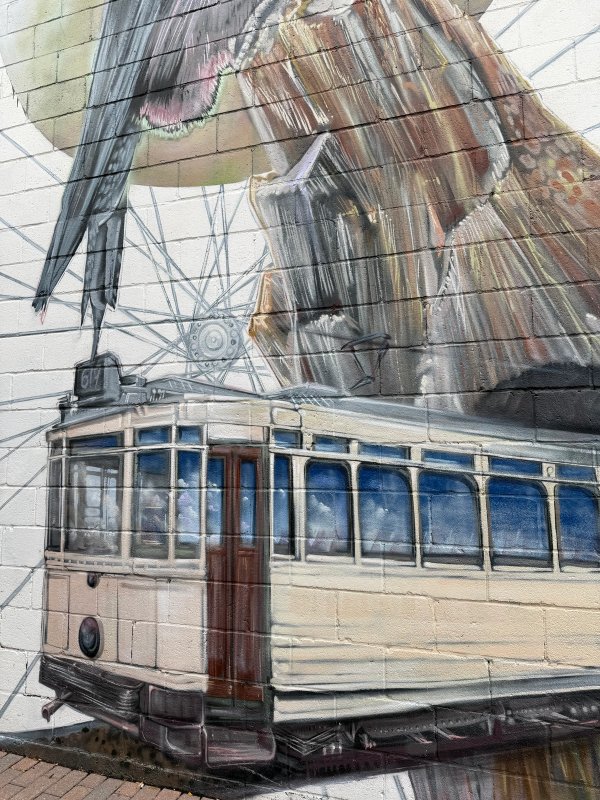 Round We Go street art mural photo 2