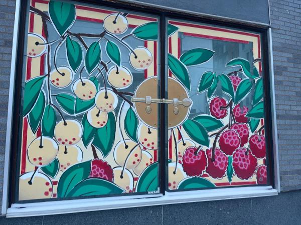 Mural artwork by Maya Hum - Street art in Chinatown, Ottawa, Ontario