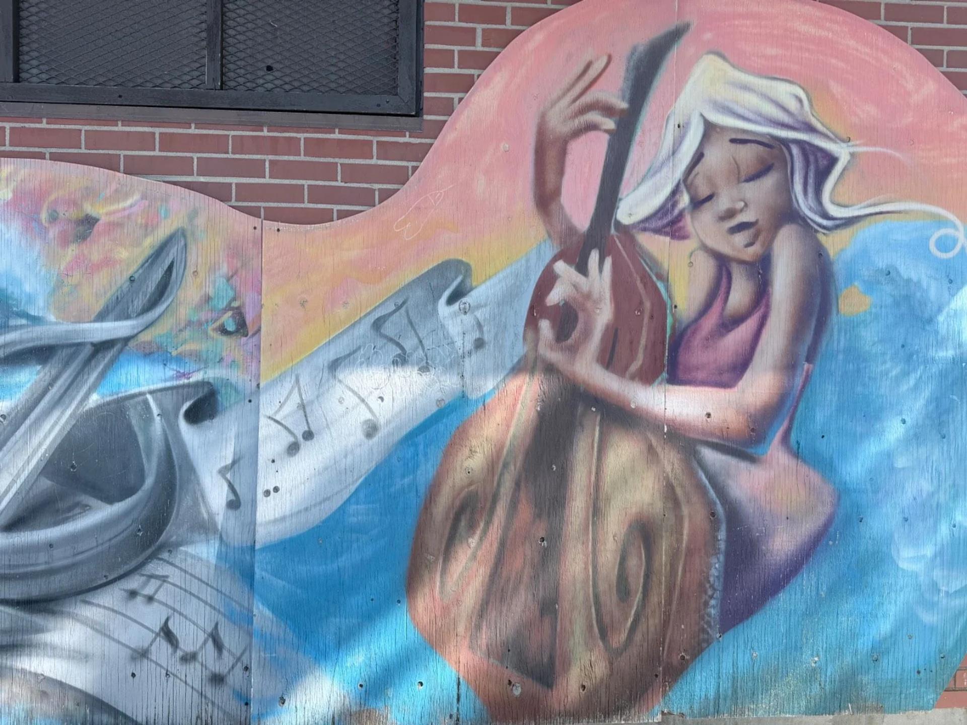 Urban street art in Byward Market, Ottawa - Mural photography