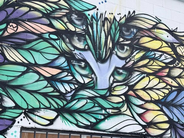 Untitled by Mique Michelle - Mural in Hintonburg, Ontario