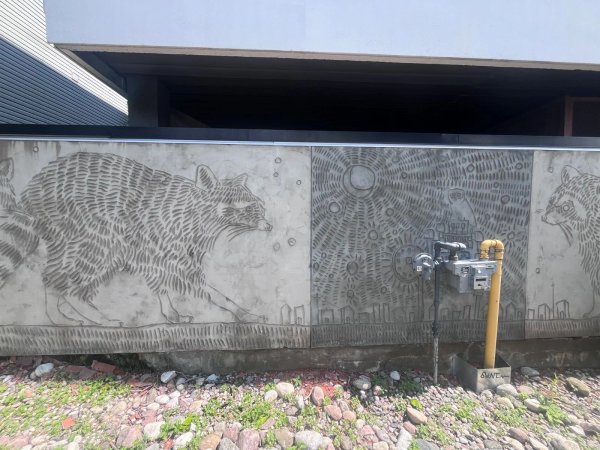 Street art mural in Centretown, Ottawa - Urban art photography