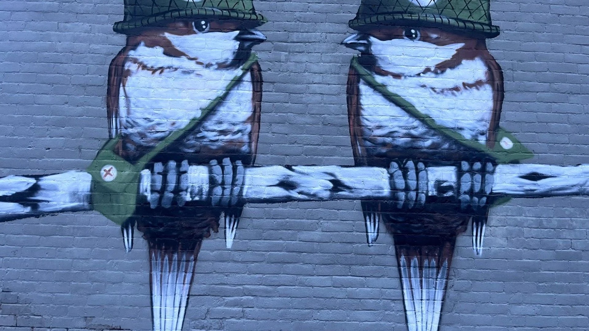 Mural artwork by Daniel Martelock - Street art in Mechanicsville, Ottawa, Ontario