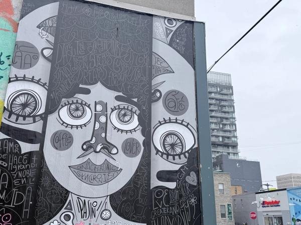 Soy Caribe by Visualgzas - Mural in Centretown, Ottawa at Arlington 5