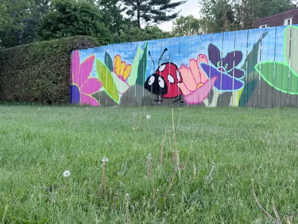 Mural by TRP613 with Dems & Doll at 181 Lincoln Heights Road (2023) by TRP613