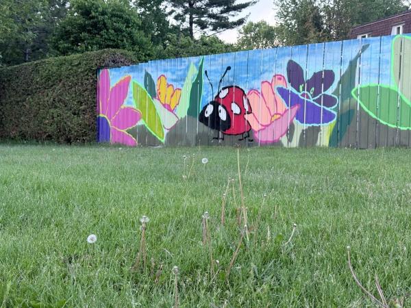 Mural artwork by TRP613 - Street art in Lincoln Heights, Ottawa, Ontario