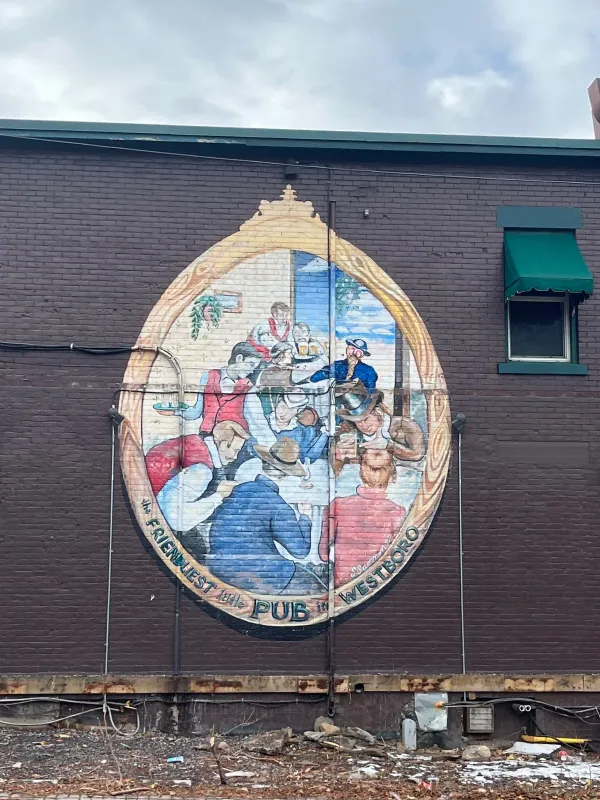 Whisper Pub Mural by Stephen Sammon