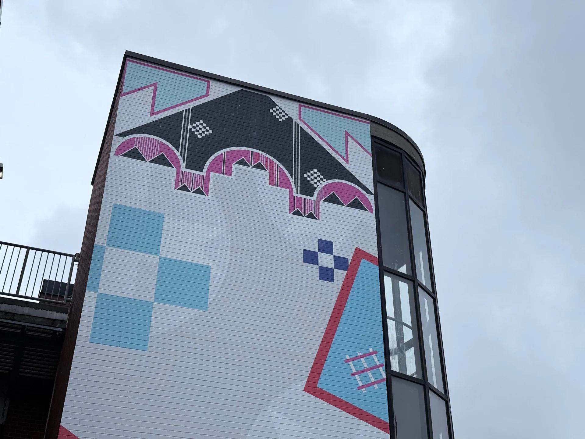 Urban street art in Byward Market, Ottawa - Mural photography