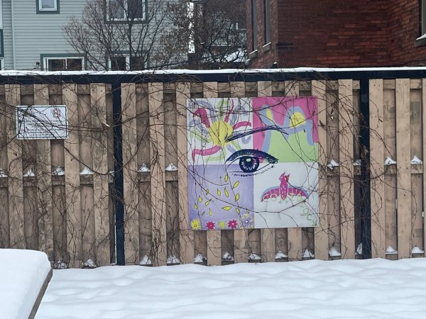 Street art mural in Centretown, Ottawa - Urban art photography