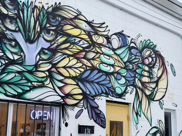 Untitled by Mique Michelle - Mural in Hintonburg, Ontario