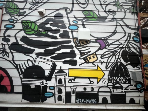 Untitled Submission by Falldowng - Mural in Centretown, Ontario