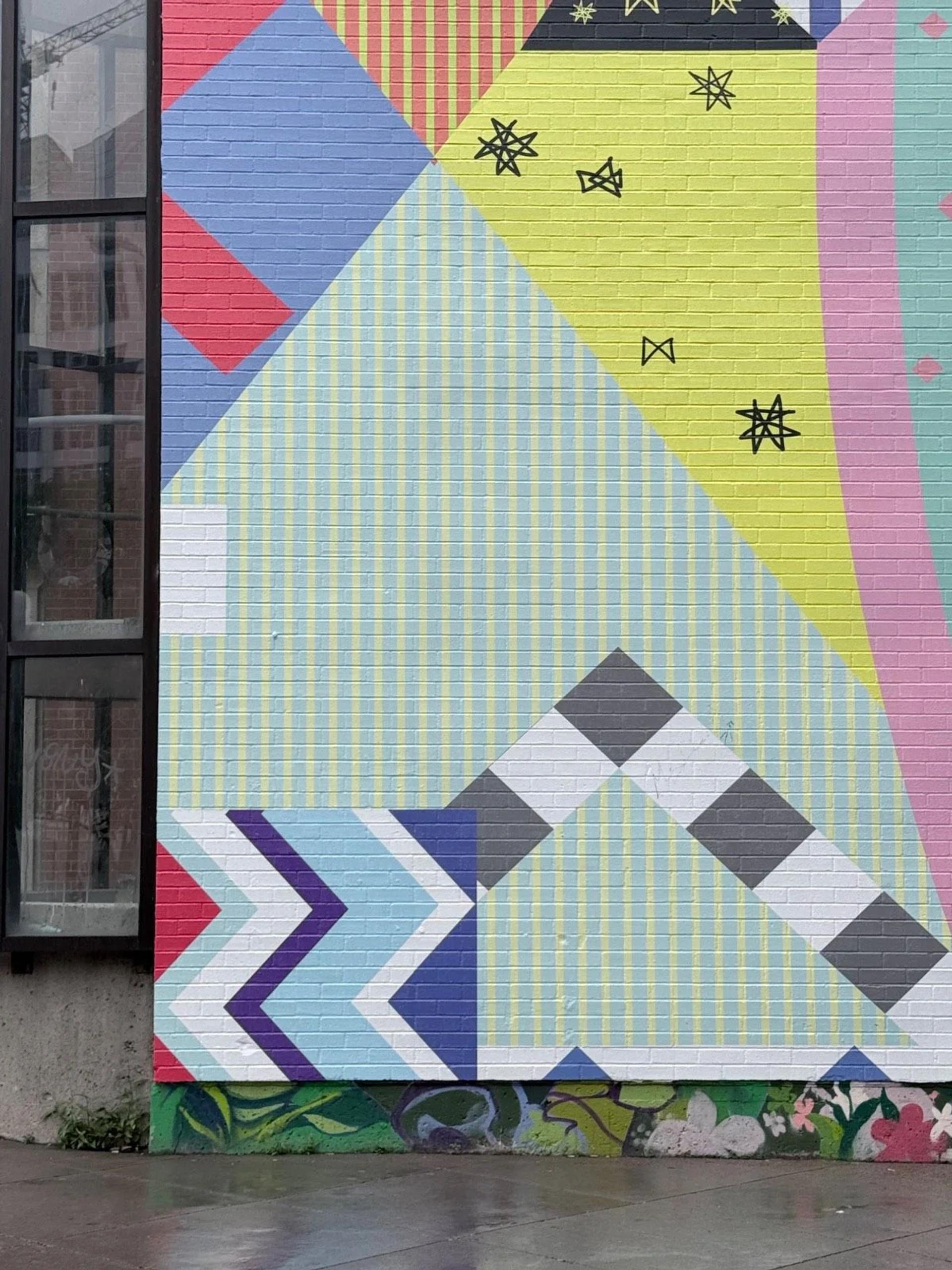 Urban street art in Byward Market, Ottawa - Mural photography