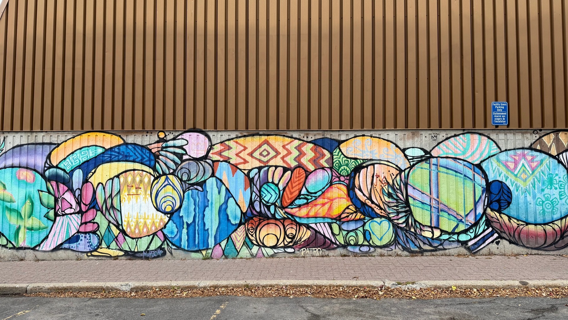 Collaboration estivale de l'ACFO mural in Lowertown by Mique Michelle