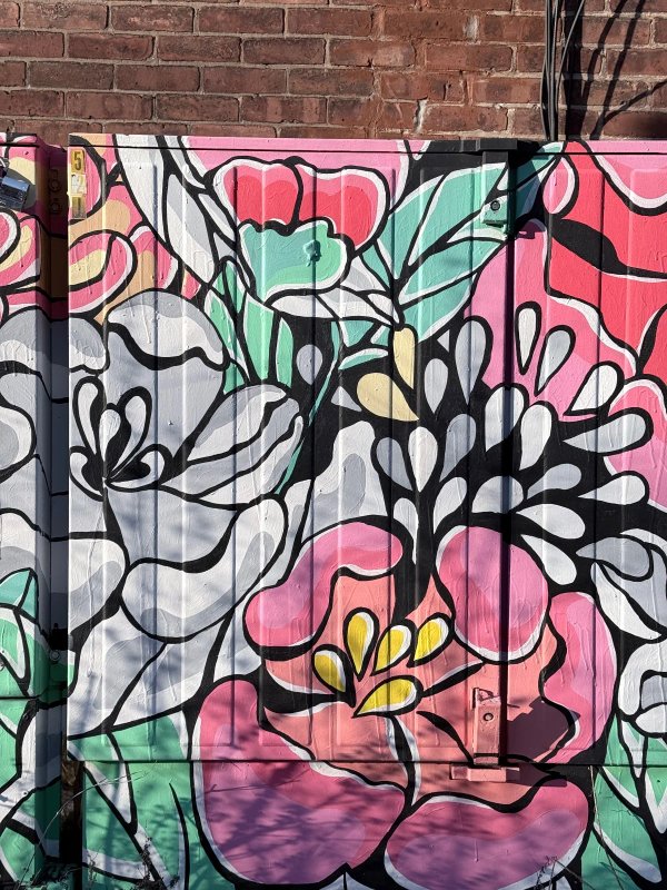 Racism is a Pandemic Too by Maya Hum - Mural in Hintonburg, Ontario