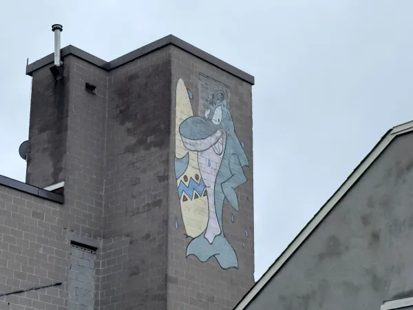 Mural at Capital Parking Clarence Street by Unknown / Inconnu