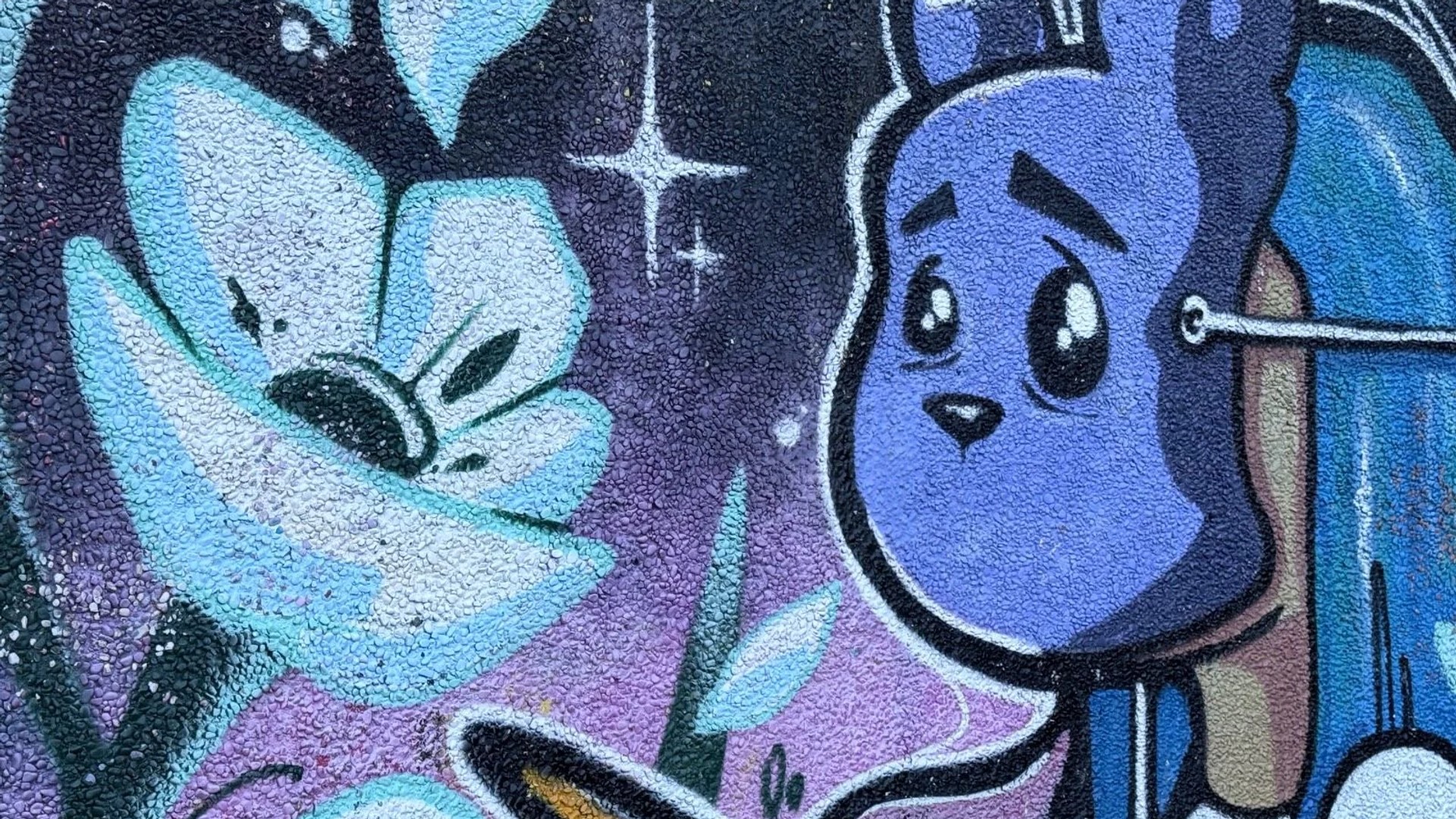 Mural artwork by Dems & Doll - Street art in Lincoln Heights, Ottawa, Ontario