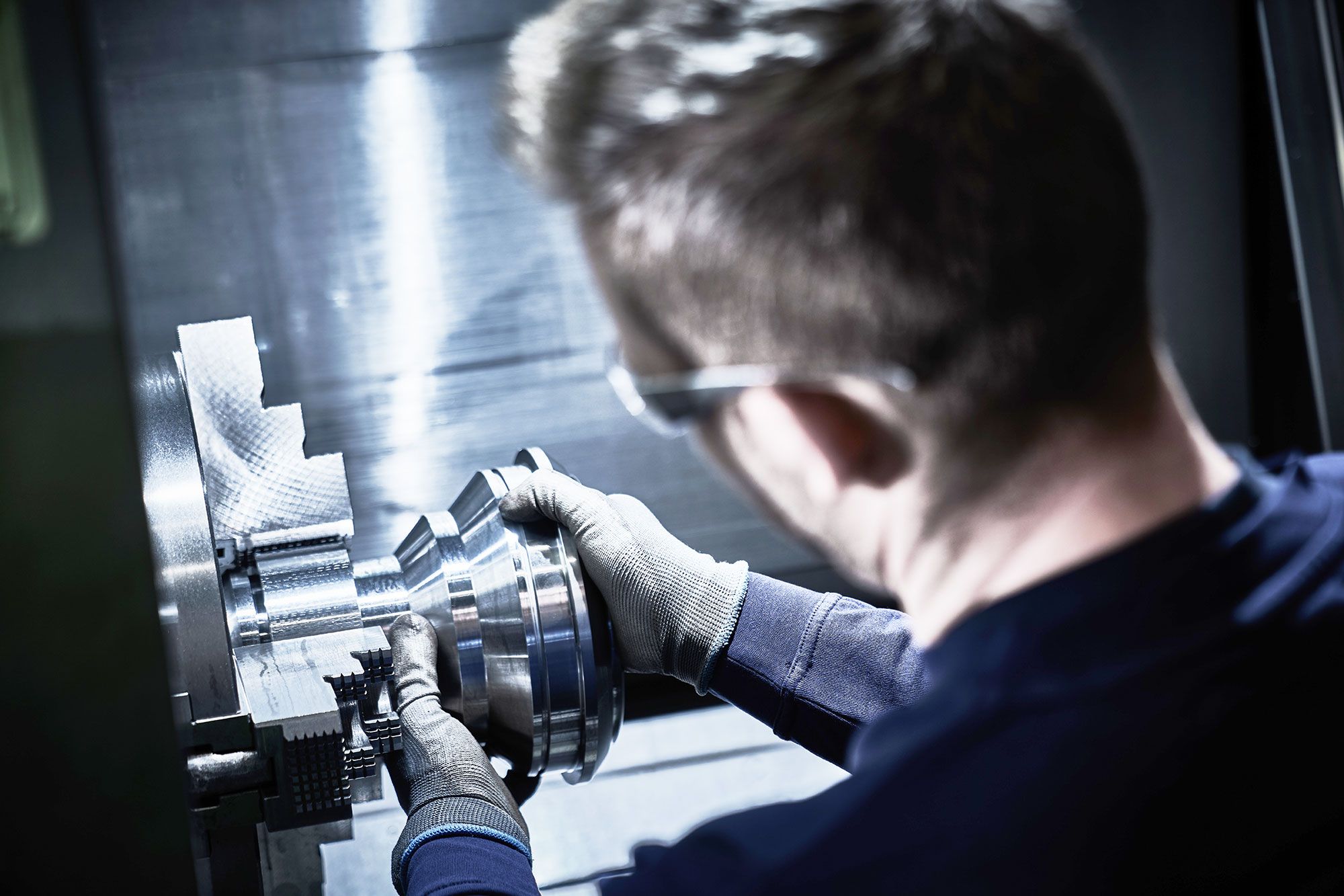 CNC machining centre at Fluid Control Service