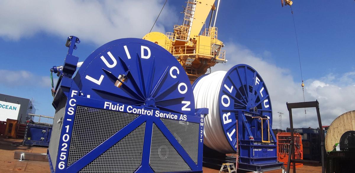 High-pressure rental equipment in the FCS workshop