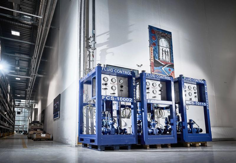 FCS-branded pre-rigged flowline units