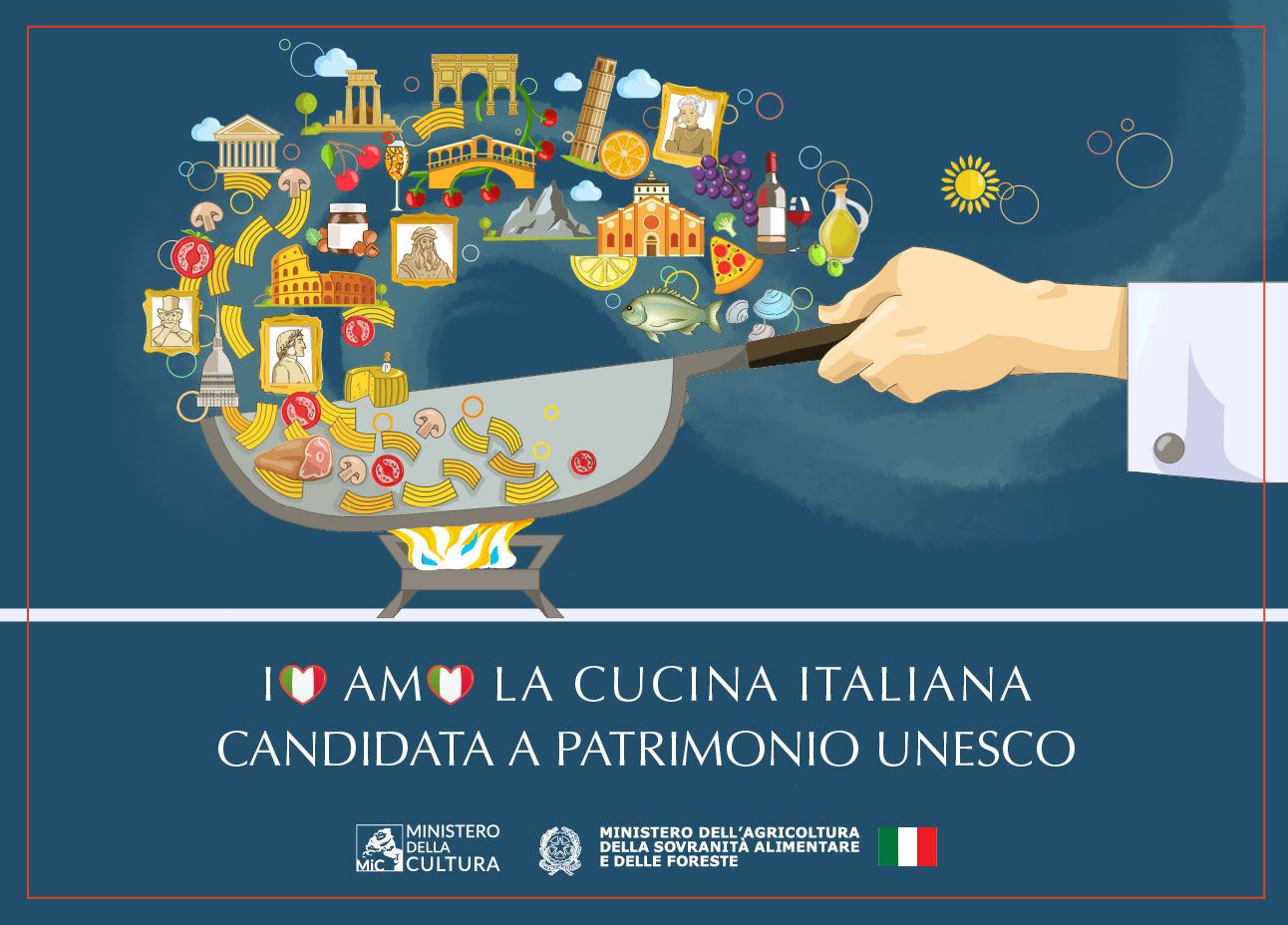 Celebrate the Inscription of Italian Cuisine into the UNESCO Intangible Cultural Heritage of Humanity.