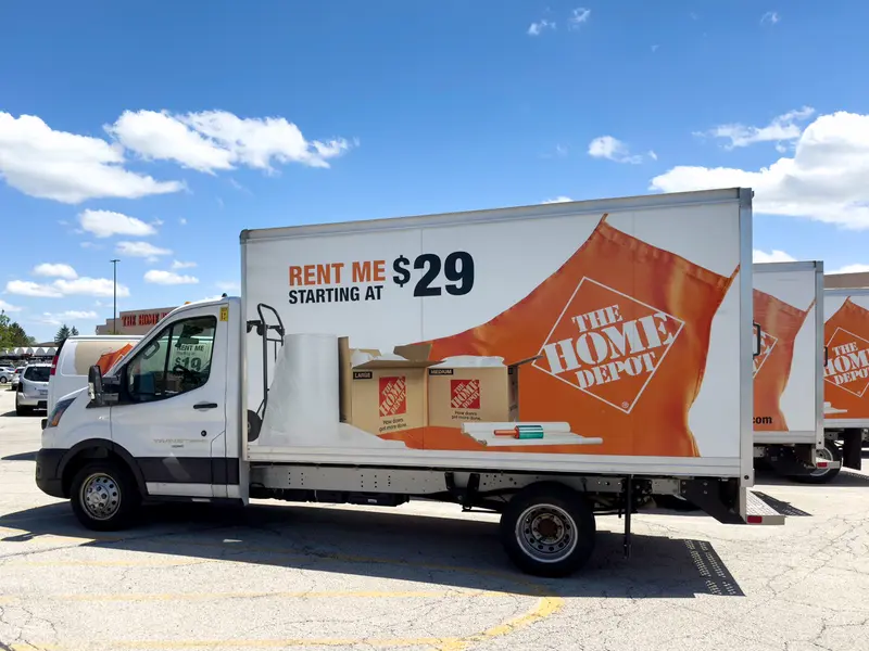What is a moving truck rental company?