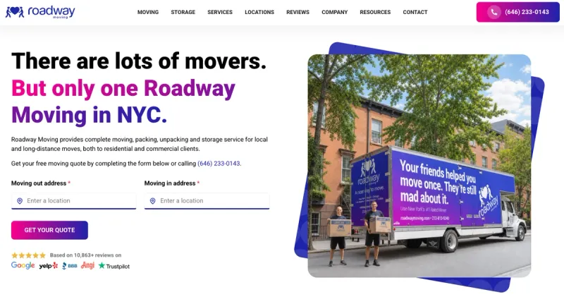 Roadway Moving