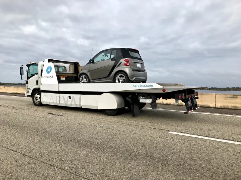 How do I ship a car bought from Carvana?
