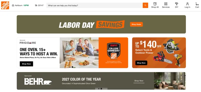 The Home Depot best moving truck rental company