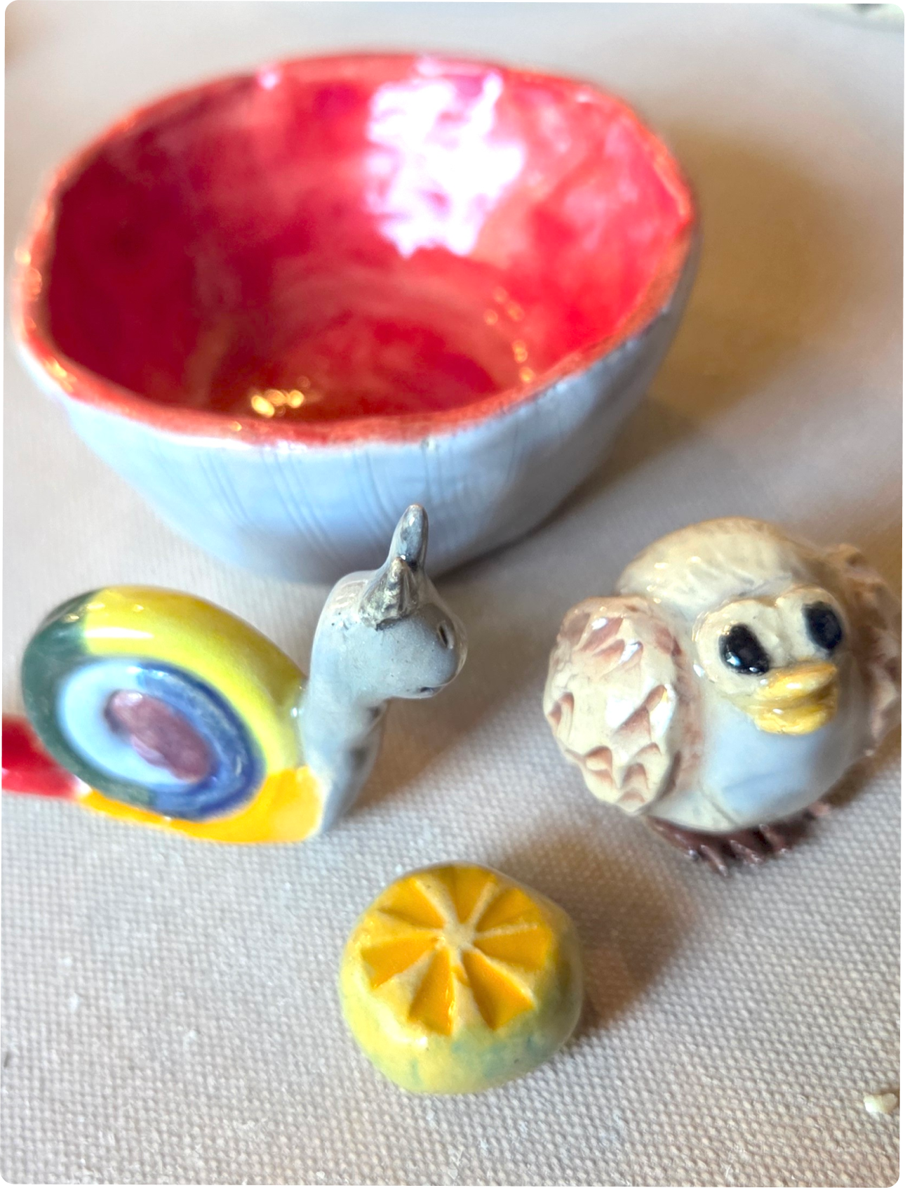 Sensory clay-making