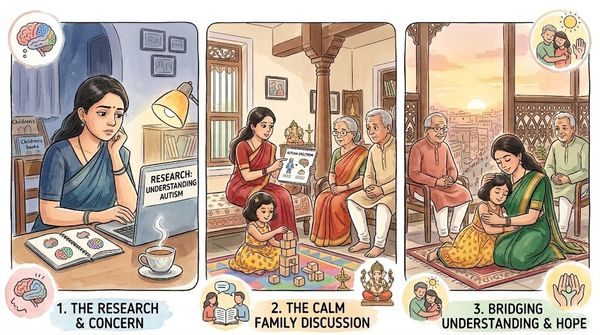 Research, understanding and conversations with family members