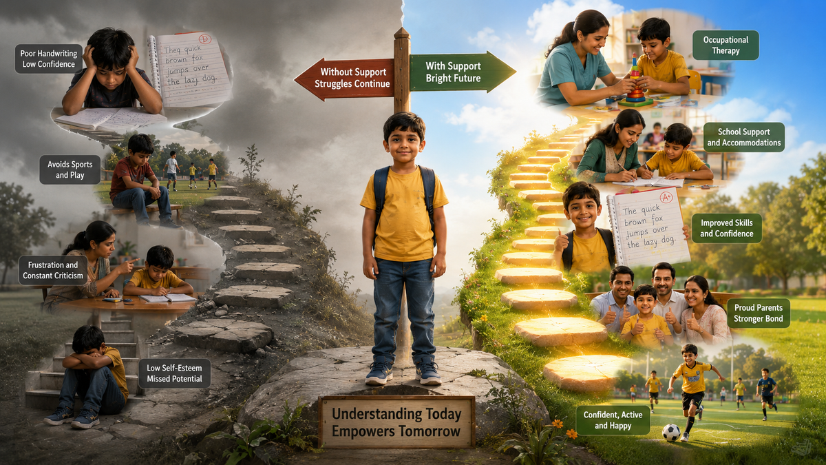 Early intervention helps children with developmental coordination disorder thrive