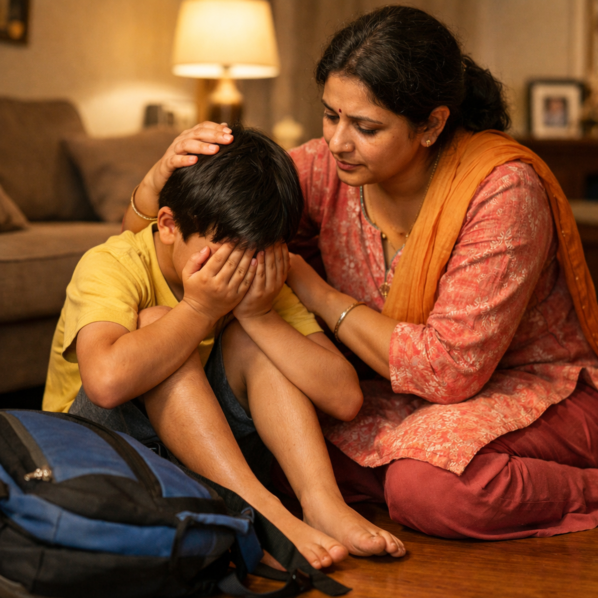 early signs of sensory overload in children covering ears avoiding eye contact fidgeting behavior