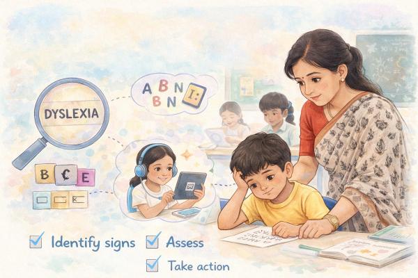 How teachers can identify Dyslexia in the classroom