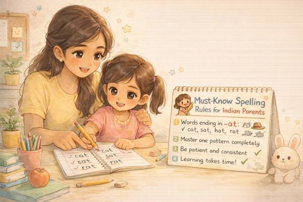 Spelling Rules for Indian Parents