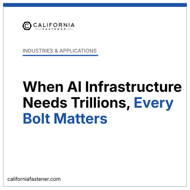 When AI Infrastructure Needs Trillions, Every Bolt Matters