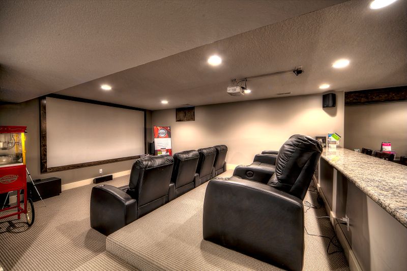 Finished basement by All Under One Roof, Kansas City