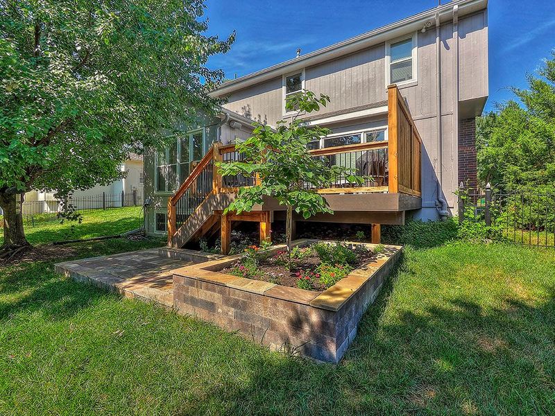 Custom deck build by All Under One Roof, Kansas City