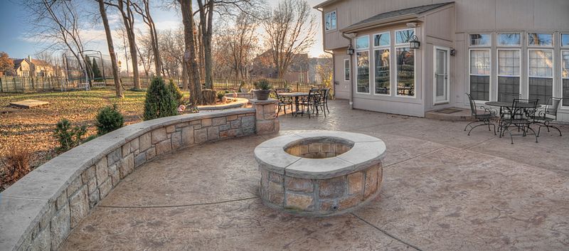 Patio and hardscape project by All Under One Roof, Kansas City