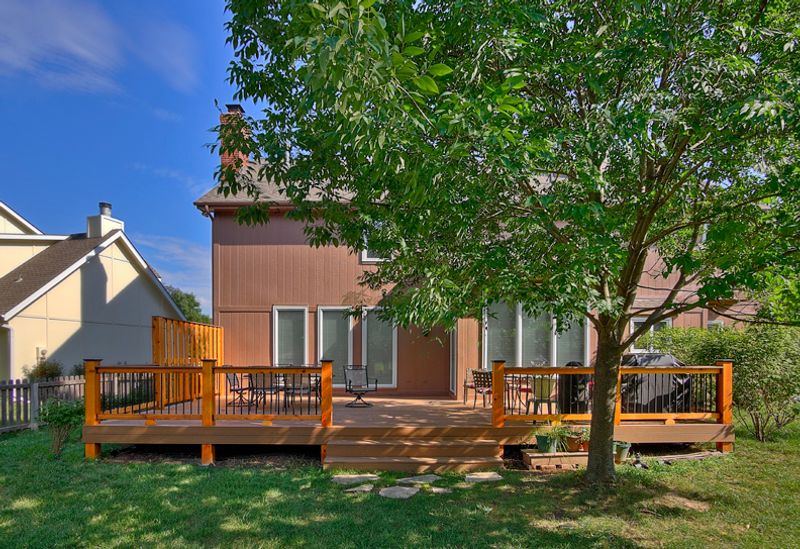 Custom deck build by All Under One Roof, Kansas City