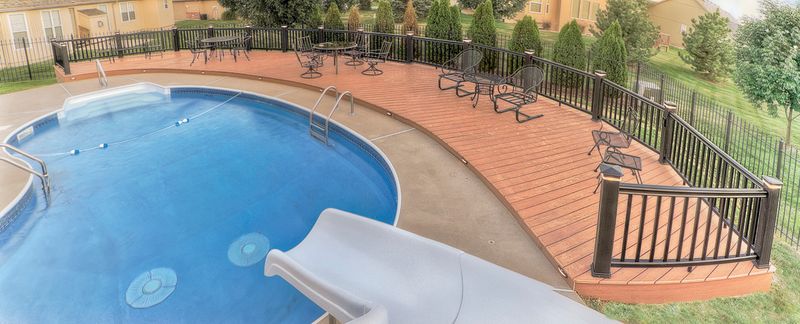 Custom deck build by All Under One Roof, Kansas City