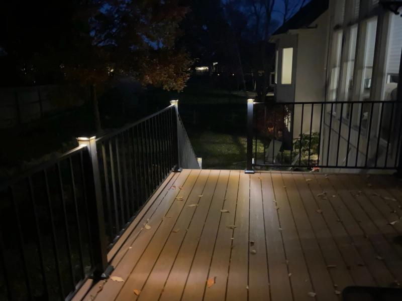 Custom deck build by All Under One Roof, Kansas City