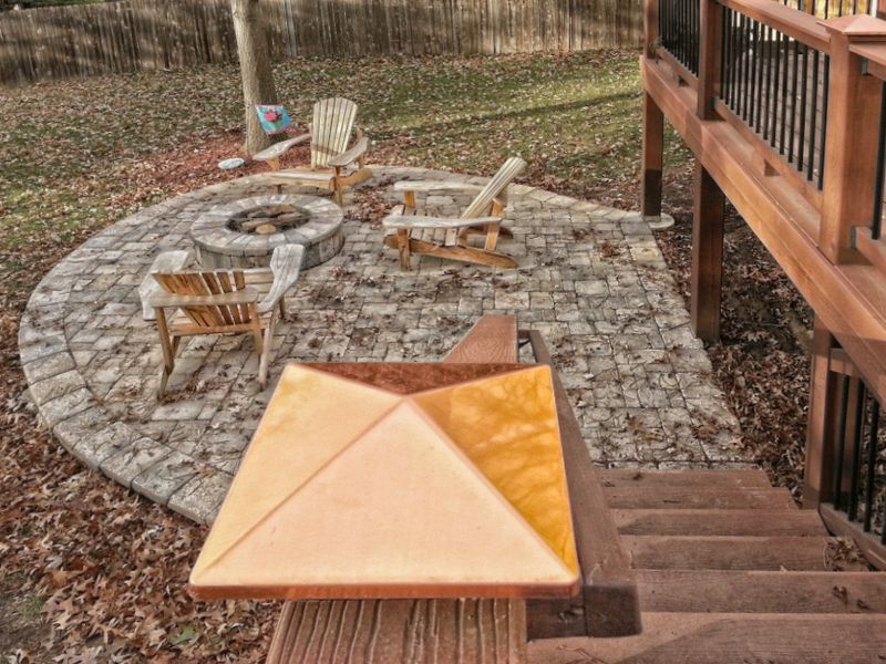 Patio and hardscape project by All Under One Roof, Kansas City